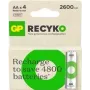 GP ReCyko Mignon AA uzlādējams akumulators 2600 mAh 1,2 V (NiMH)