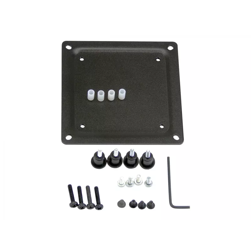 Pārveidošanas plāksnes komplekts Ergotron 75 mm uz 100 mm Melns Tērauds