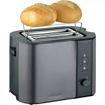 Toasteris Severin AT 9573 2 šķēles 800 W Antracīts Melns