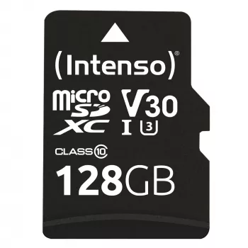 Intenso 128GB microSDXC atmiņas karte Class 10 ar adapteri