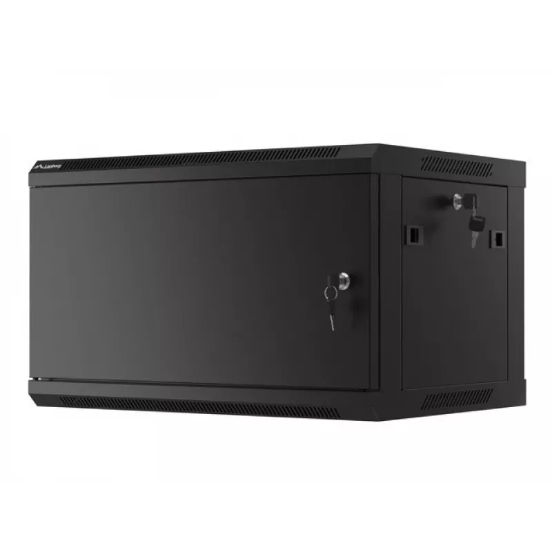 Pie sienas montējams skapis Lanberg WF01-6406-00B