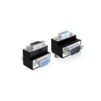 DeLOCK 65266 dzimuma mainītājs DB9 sievišķais-sievišķais 90°