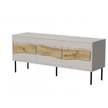 Cama INSERTO 3D TV skapis 143.5x40x61.5 kašmira + LED