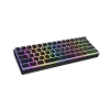 Spēļu tastatūra Genesis THOR 660 G2 — bezvadu (2.4 GHz, Bluetooth) un vadu kompakts izkārtojums