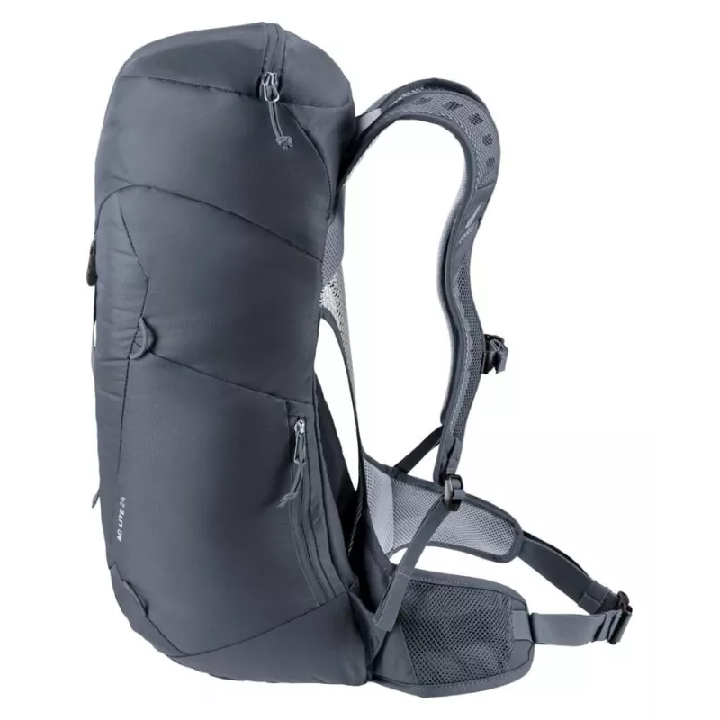 Deuter AC Lite 24 pārgājienu mugursoma, 24 L, melna