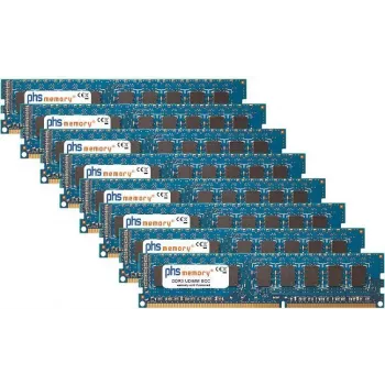 PHS-memory 64GB (8x8GB) komplekts RAM atmiņa Apple MacPro5,1 DDR3 UDIMM ECC 1066MHz (SP125173)