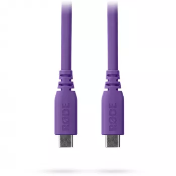 Rode SC27-PU USB-C uz USB-C kabelis USB 3.2 Gen1, Purpura (2m, PD)