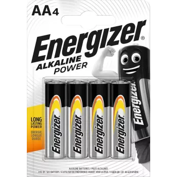 Energizer Classic AA sārma baterija 1,5V LR6 — 4 gab., 50,5×14,5 mm, 23 g