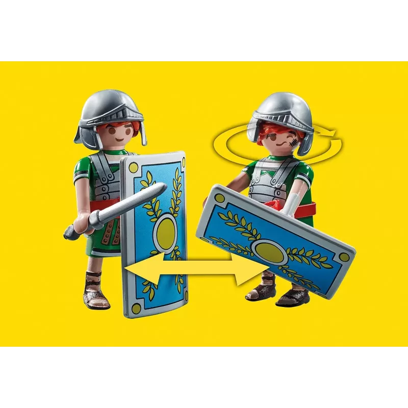 Playmobil 71268 Asterix: Edifis un pils kauja ar strādājošu katapultu – romiešu kolekcija