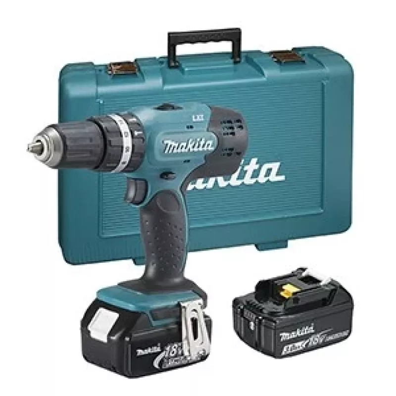 Makita DHP453RFE urbjmašīna Bezatslēgas Melna,Zila 1.8 kg