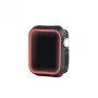 Devia Dazzle Case aizsargmaciņš Apple viedpulksteņiem – melns/sarkans