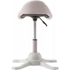 Up Up Toronto ergonomiskais balansēšanas krēsls Balts, Ivory audums, garāks gāzes pacēlājs