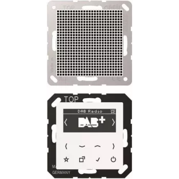 DAB+ radio jung DABA1WW kompakts mono dizains — DABA1WW
