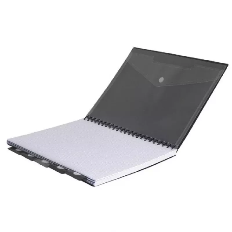 Piezīmju bloks ar spirāli A5 Coolpack Grey