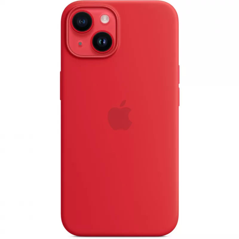 Apple iPhone 14 Silikona Maciņš ar MagSafe, (PRODUCT)RED
