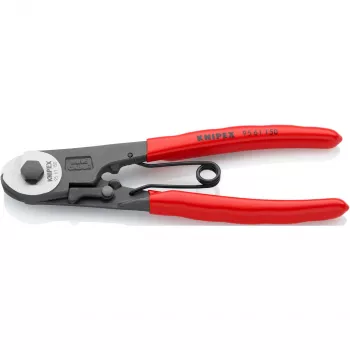 Knipex 95 61 150 kabeļu presknaibles, melna, sarkana, sudraba