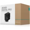 Gaisa dzesētājs DeepCool AK400 Digital PRO — 120 mm ventilators, PWM, 1850 RPM, FDB, atbalsta LGA 1700/1200/115x/AM4/AM5, melns
