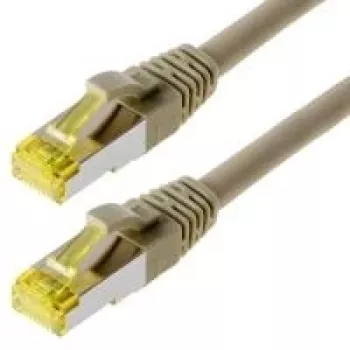 Helos - Patch kabelis - RJ-45 (vīriešu) - RJ-45 (vīriešu) - 5 m - SFTP (PIMF) - CAT 6a - Pelēks