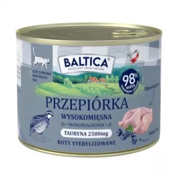 BALTICA regional flavours Paipalas - mitrā kaķu barība - 185g