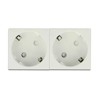 Kontaktligzda CEE 7/3 DELOCK 81322 — 3F+N+PE, 250 V, 16 A, ABS, balta