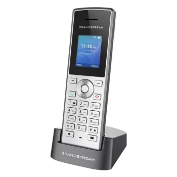 Grandstream Networks WP810 IP Tālrunis Melns Metālisks 2 Līnijas TFT Wi-Fi