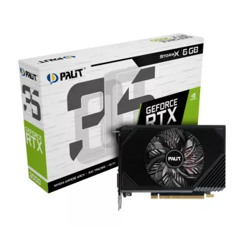 Palit GeForce RTX 3050 StormX 6GB GDDR6 videokarte