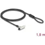 Slēdzene Navilock 20931 Melna Sudraba 1.8m 4.5mm