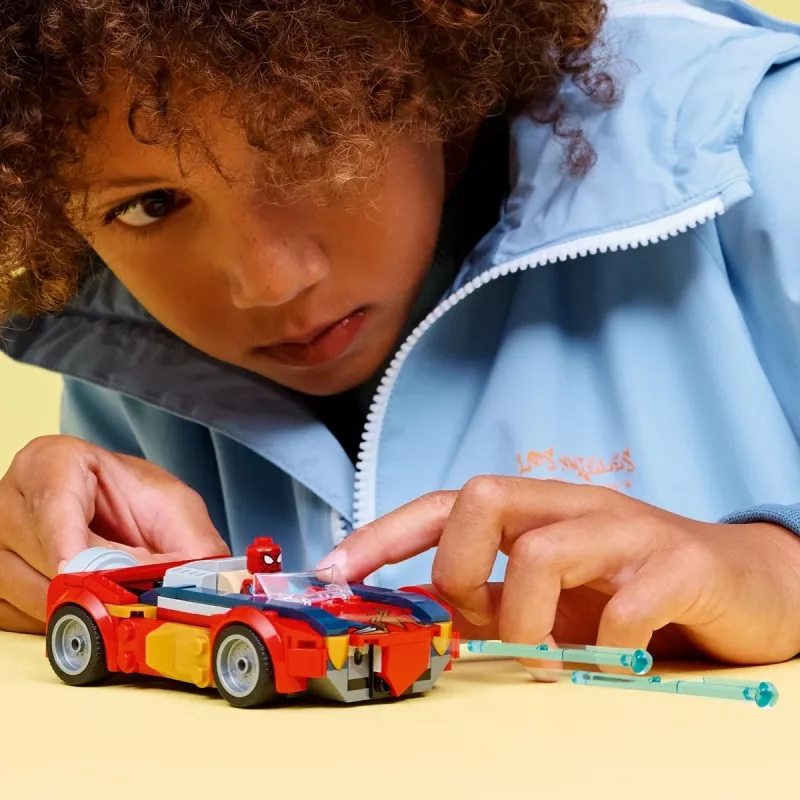LEGO MARVEL 76336 Spider-Man mašīna pret Venomizēto Vilknadzi