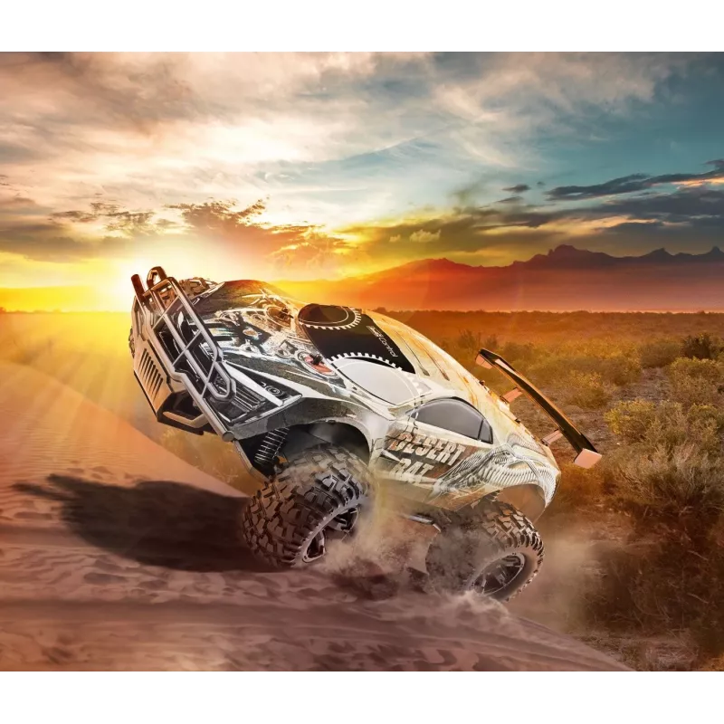 REVELL Desert Rat 24442 — 1:10 elektriskais buggy ar tālvadību, pelēks/melns