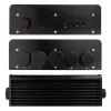 Servera korpuss Akasa Pascal TN Rack Melns