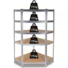 Top E Shop GC9030 metāla stūra plauktu sistēma, 30 cm