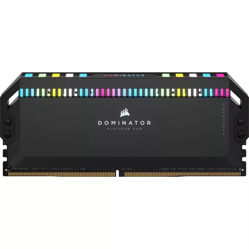 Corsair Dominator Platinum 64 GB (2x 32 GB) DDR5-6400 Dual-Kit, melna, CMT64GX5M2B6400C32, Intel XMP