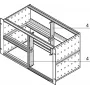SCHROFF 64560010 19 collu montāžas materiāls - Rack-Accessory