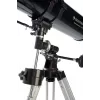 Celestron PowerSeeker 114EQ Refraktora teleskops 45x Melns