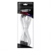 CableMod C-Series Pro Connection Cable - Variant A, 90°, 16-Pin uz 2x8-Pin PCIe, balts