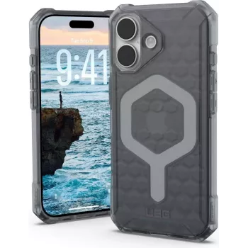 Urban Armor Gear UAG Essential Armor MagSafe Maciņš | Apple iPhone 17 | pelnu pelēks (114542113131)