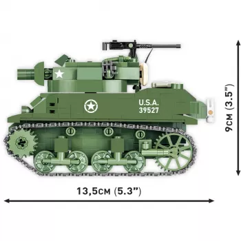 Būvbloķēšanas komplekts COBI H.M.C M8 Scott 525 detaļas Otrais pasaules karš