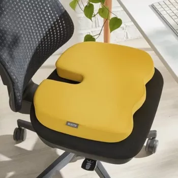 Leitz Ergo Cosy sēdekļa spilvens, dzeltens