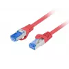 LANBERG PATCHCORD S/FTP CAT.6A 0,5M SARKANS LSZH