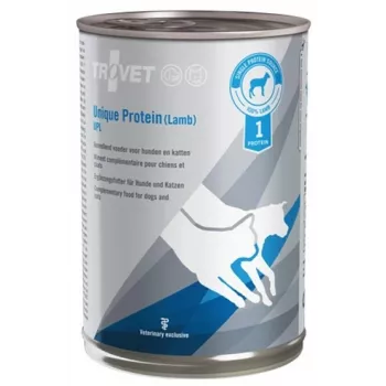 TROVET Unique Protein UPL lamb 400 g - mitrā veterinārā diēta ar jēru