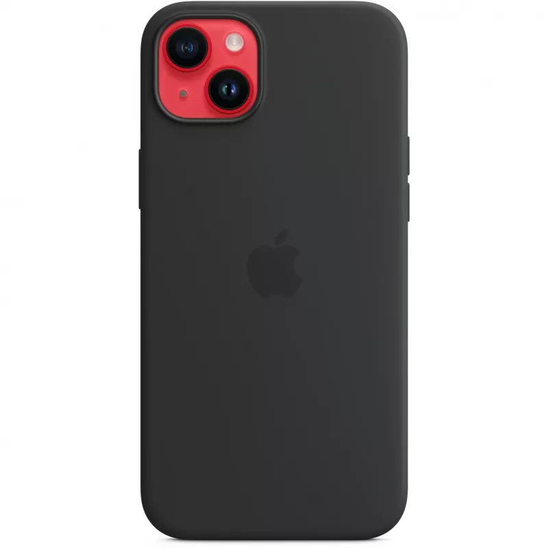 Apple iPhone 14 Plus Silikona Maciņš ar MagSafe - Midnight