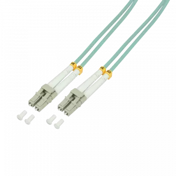 Logilink optiskais savienotājkabelis LC Multi-Mode (M) - LC Multi-Mode (M) 50 m OM3