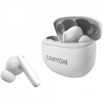 Canyon CNS-TWS8W Baltas bezvadu austiņas