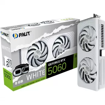 Palit GeForce RTX 5060 White OC 8GB GDDR7 Grafiskā karte