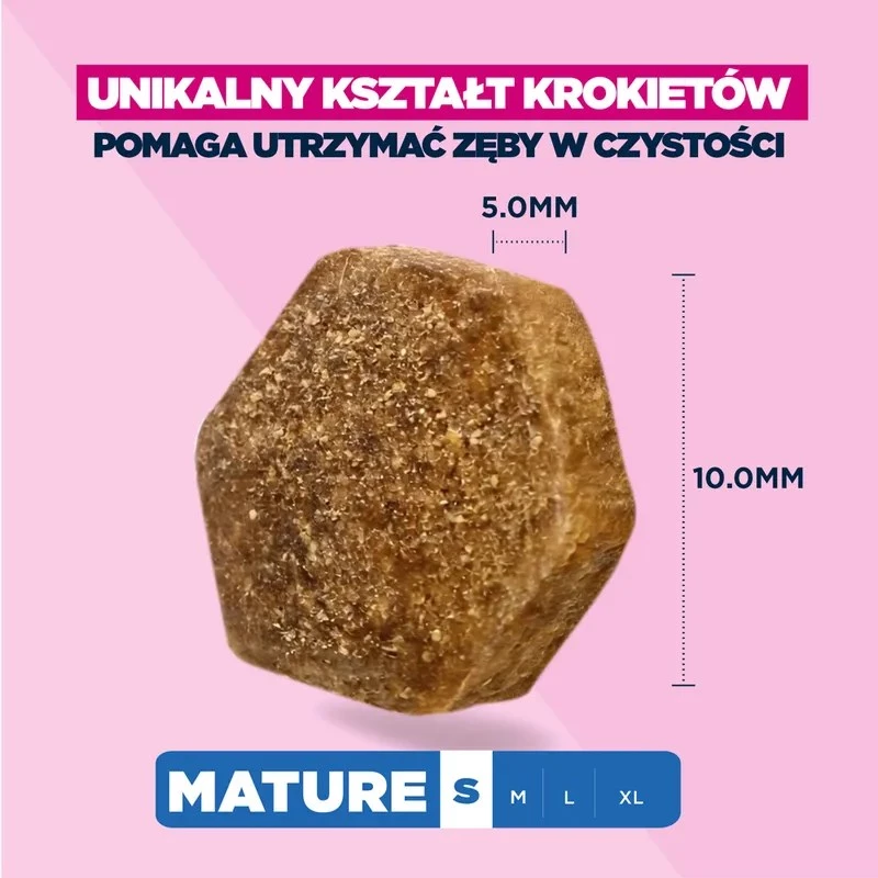 Sausā suņu barība EUKANUBA Mature Small Chicken 3 kg — pieaugušām mazo šķirņu suņiem