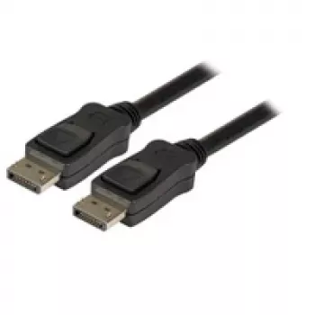 EFB-Elektronik DisplayPort 1.2 savienojuma kabelis, 4K60Hz, spraudnis-spraudnis, 5m, melns