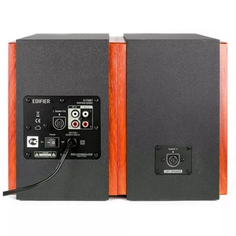 Edifier R1700BT - Plauktu skaļruņi - Bezvadu - Bluetooth - 66 W (kopā) - Divvirzienu - Melns (R1700BT BLACK)