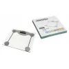 Elektroniskie personīgie svari Mesko MS 8137 — 150 kg, 100 g precizitāte, balts/caurspīdīgs