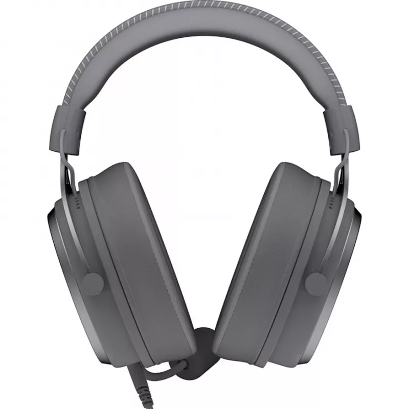 ENDORFY VIRO Plus USB Alt Gray spēļu austiņas, tumši pelēkas, USB-A, 3,5 mm ligzda, 7.1 USB skaņas karte