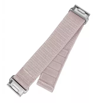 Fixed Sporty Strap Garmin QuickFit 22mm | 160-210 mm | Roze zelts | Neilons